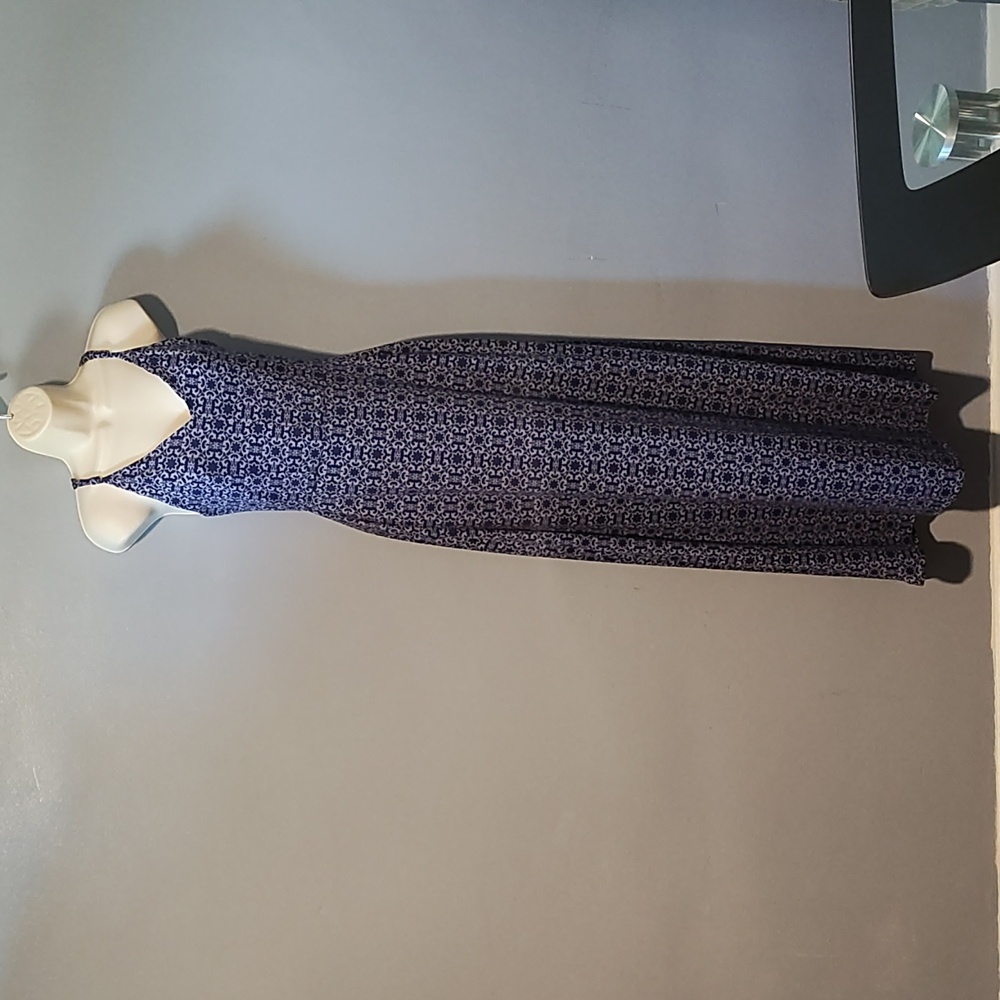 Market & Spruce Floral Blue Soft Dress